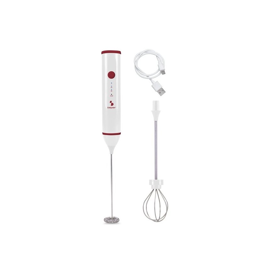 Milk frother BEPER with USB charger P102SBA008