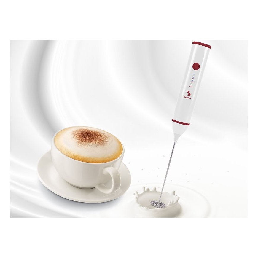 Milk frother BEPER with USB charger P102SBA008 – 8
