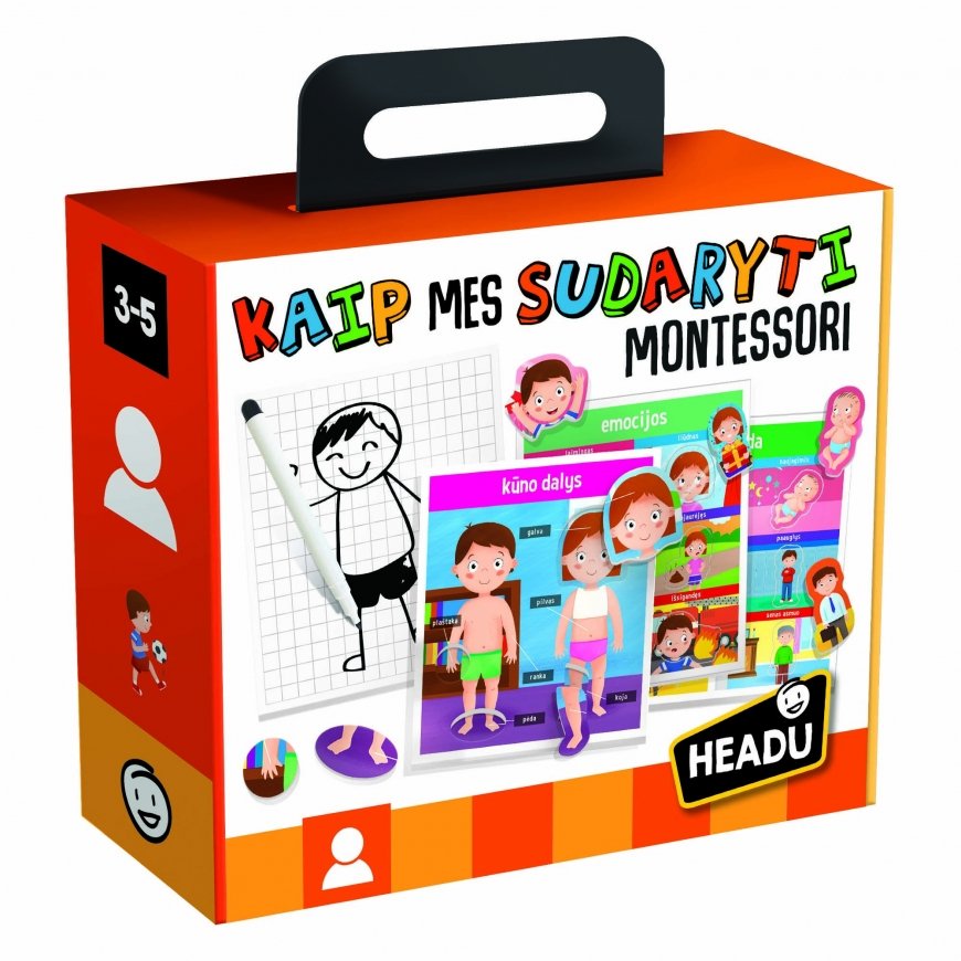 HEADU Montessori game "How we