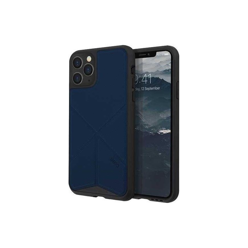 Uniq UNIQ DĖKLAS Transforma „iPhone 11 Pro“ mėlynas/tamsiai mėlyna pantera