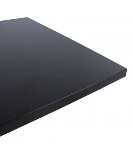 Table top ERGO 140x80cm, black