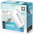 Brock Electronics HM 3001 WH tehosekoitin Käsisekoitin 300 W Valkoinen Brock Electronics HM 3001 WH tehosekoitin Käsisekoitin 300 W Valkoinen