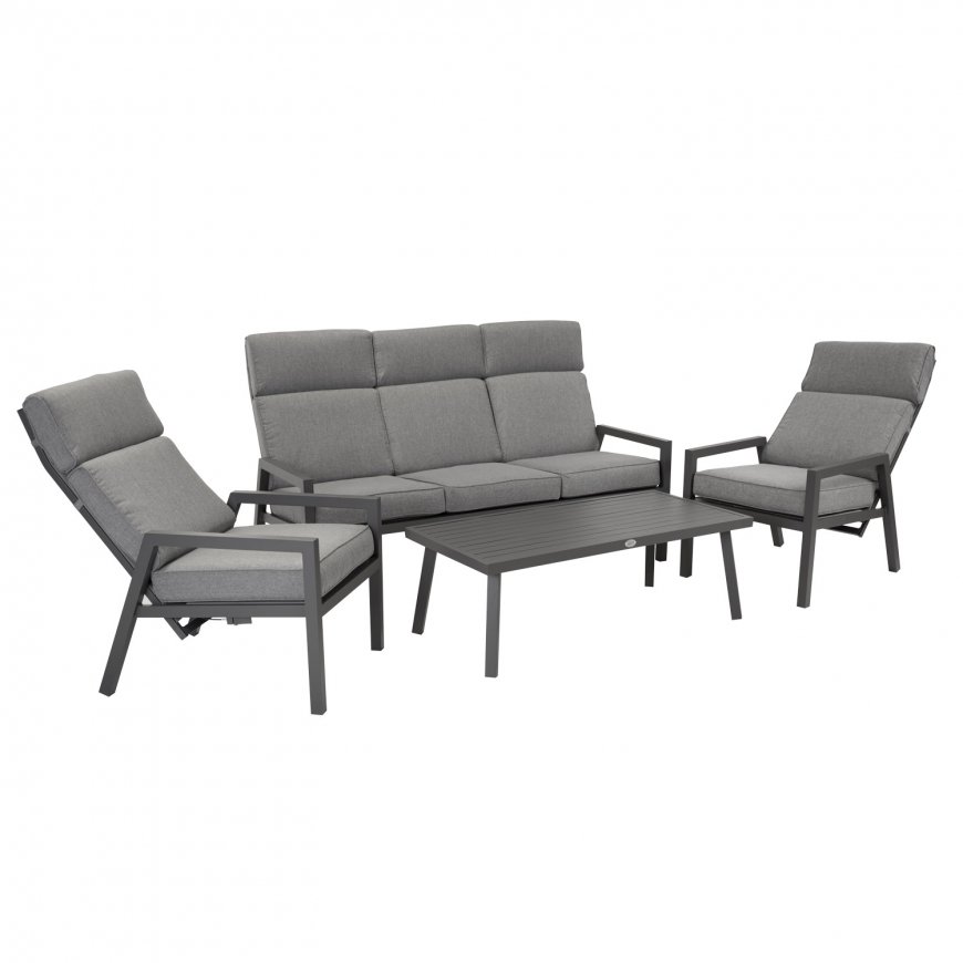 Aiamööblikomplekt CASPER laud, diivan, 2 – 9