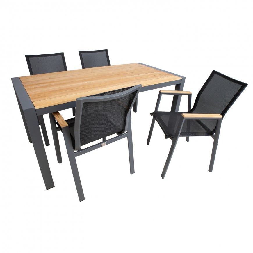 Garden furniture set TAMPERE table, 4 chairs – 2