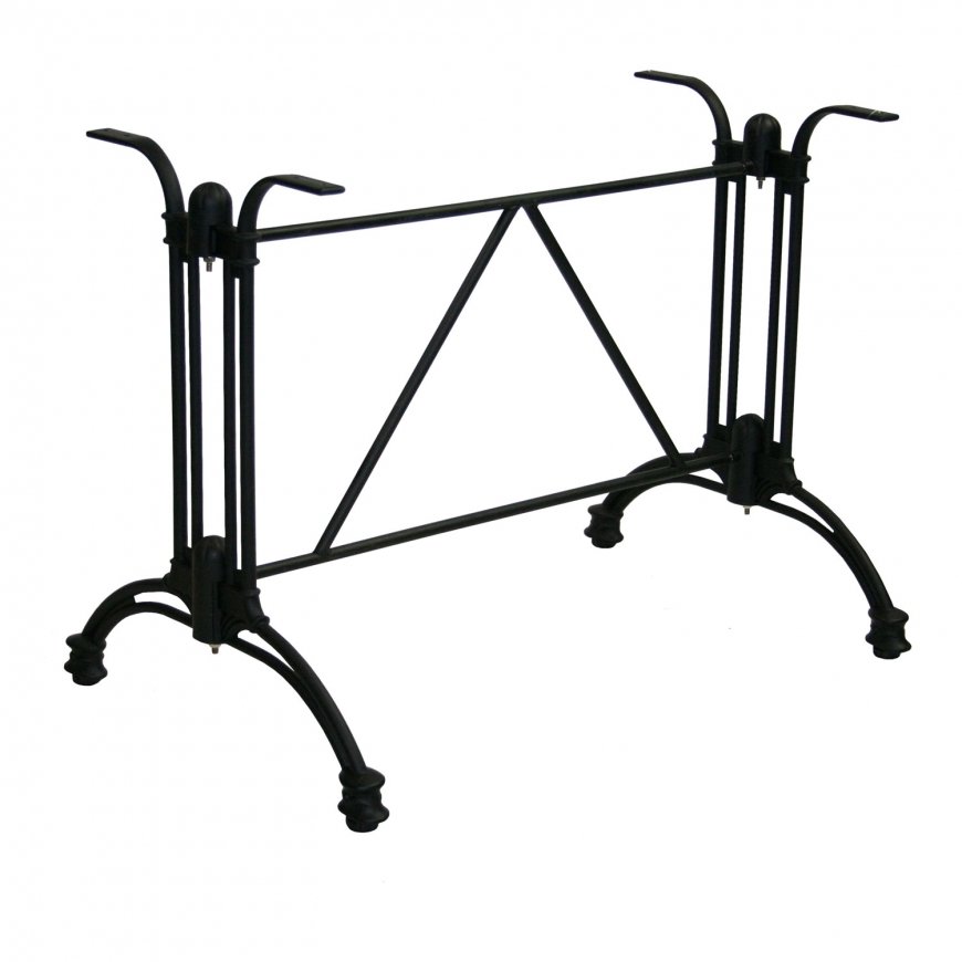 Table leg CAFE 93x61xH72cm, black
