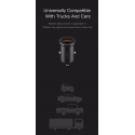 Orsen C8 45W Mini Car Charger black Orsen C8 45W Mini Car Charger black
