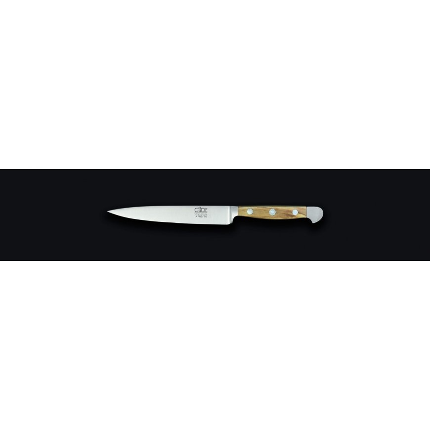 Güde Alpha Universal Knife 16 cm Pear Wood – 2