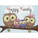 Beldizart Owl family 38*27 cm WD2319 Beldizart Owl family 38*27 cm WD2319