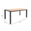 Стол TAMPERE 160x80xH75см Стол TAMPERE 160x80xH75см
