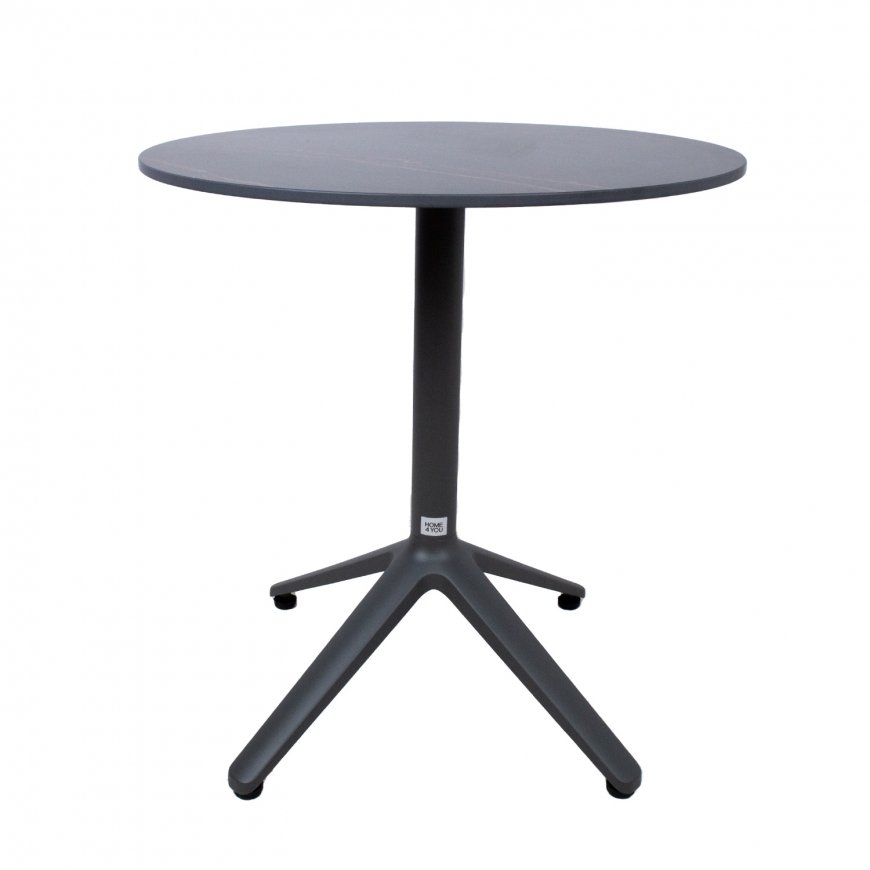 Galds BEIDA ar akmens virsmu D70xH72cm