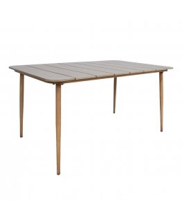 Table NORWAY 147x90xH73cm, beige