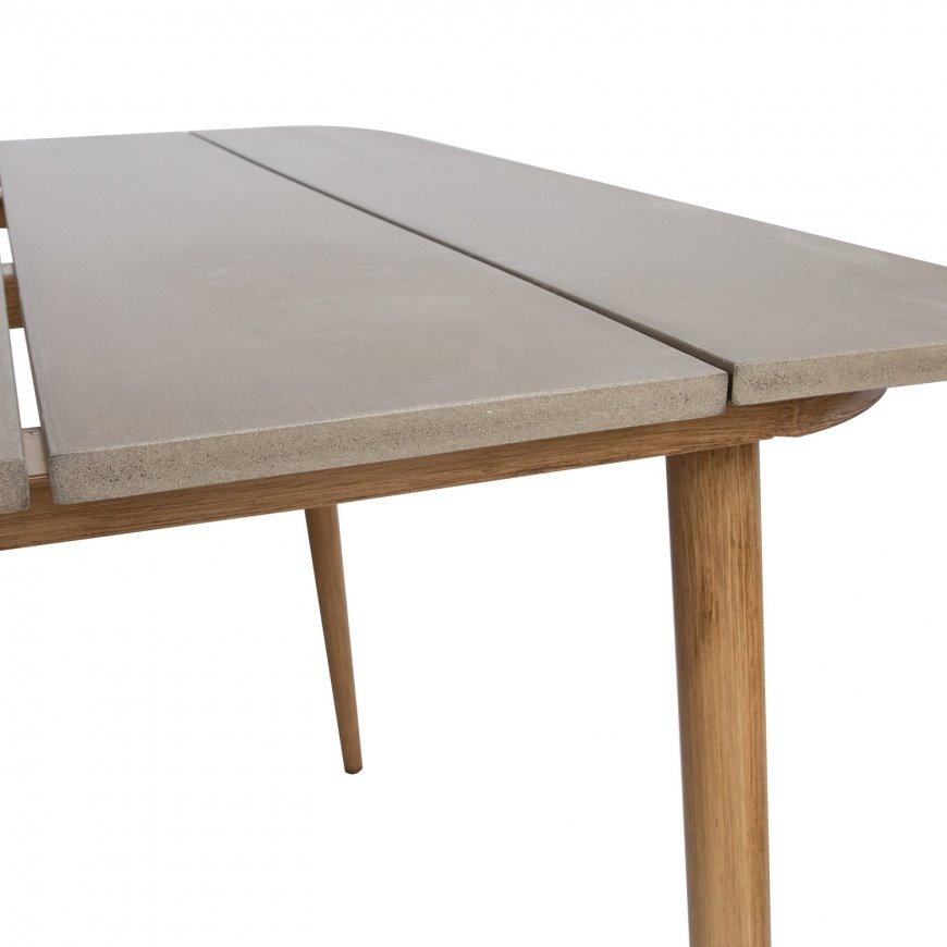 Galds NORWAY 147x90xH73cm bēšs – 5