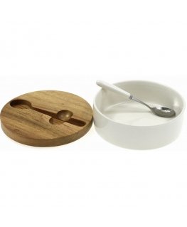 KING HOFF Sugar bowl with lid and spoon 93557