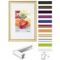 Photo frame walther design KP045G Trendstyle 30x45cm golden Photo frame walther design KP045G Trendstyle 30x45cm golden