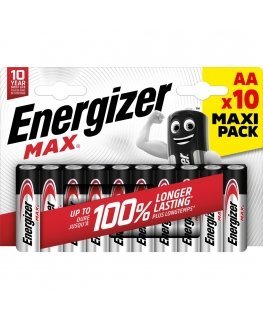 ENERGIZER BATTERIES MAX AA LR6 10 PCS ECO