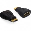 HDMI-DVI-D adapter DELTACO Full HD in 60Hz, gold-plated connectors, black / HDMI-11-K / 00100024 HDMI-DVI-D adapter DELTACO Full HD in 60Hz, gold-plated connectors, black / HDMI-11-K / 00100024
