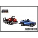 Lean Cars Hipo Auto metal with trailer in a 30cm box (510207) Lean Cars Hipo Auto metal with trailer in a 30cm box (510207)