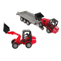Lean Cars Hipo Auto metal with trailer in a 30cm box (510207) Lean Cars Hipo Auto metal with trailer in a 30cm box (510207)