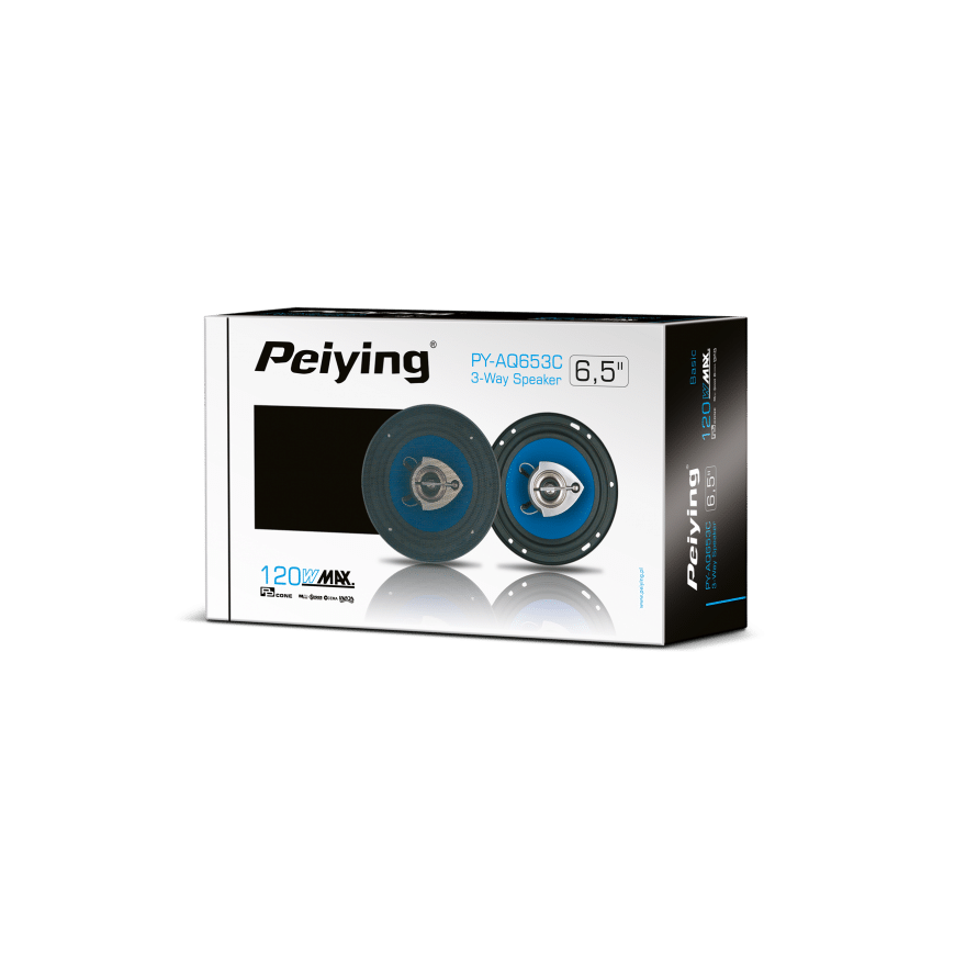 Peiying Automobilio garsiakalbis PY-AQ653C 6.5" – 2