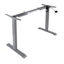 Table leg ERGO with 1 motor, silver grey Table leg ERGO with 1 motor, silver grey