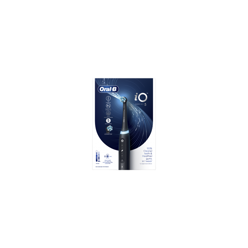 Braun iOG5.1B6.2DK Oral-B iO5 Electric Toothbrush Matt Black – 13