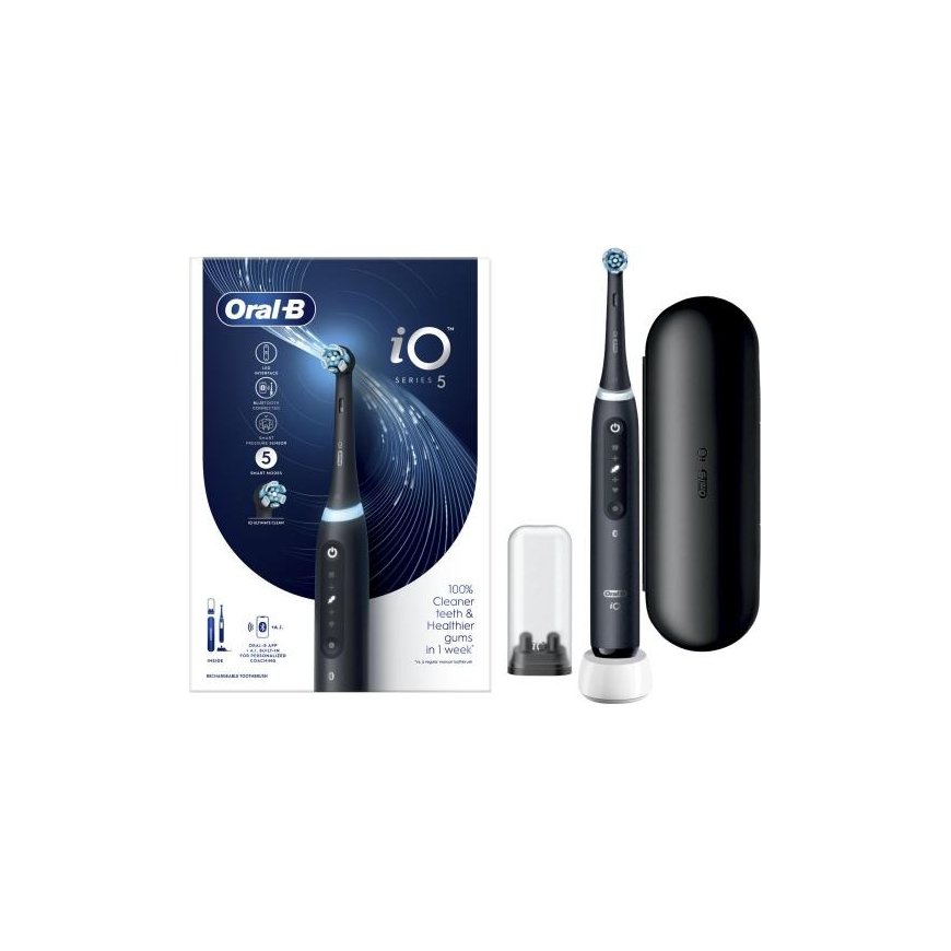 Braun iOG5.1B6.2DK Oral-B iO5 Electric Toothbrush Matt Black – 15