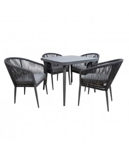 Garden furniture set ECCO table and 4 chairs