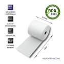 Qoltec 51897 Termorullis 57 x 40 | 55g / m2 | 10 gab. | Bez BPA