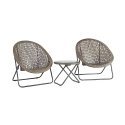 Garden furniture set TURKU side table, 2 chairs