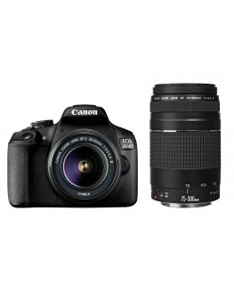 Canon EOS 2000D + EF-S 18-55mm III + EF 75-300mm III