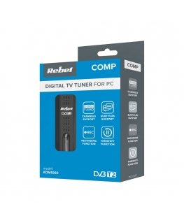 Rebel Comp Tuner DVB-T2,DVB-C,DVB-T H.265 HEVC USB