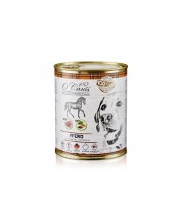 O'CANIS canned dog food- wet food- horse meat with potato- 800 g