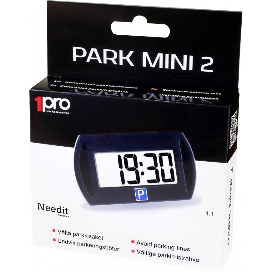 Needit Park Mini 2 -automaattinen pysäköintikiekko, musta – 6