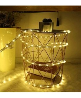 RoGer Christmas Lights 100 LED / Warm-White / 10m