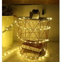 RoGer Christmas Lights 100 LED / Warm-White / 10m