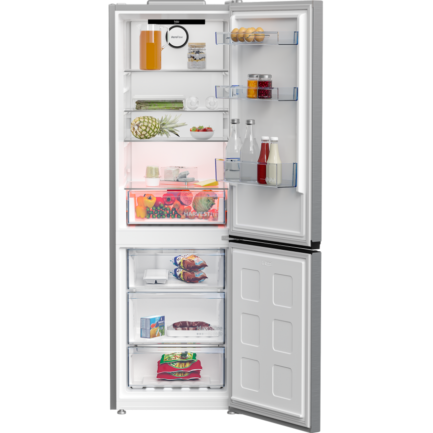 BEKO Refrigerator B3RCNA364HXB, height 185cm, Energy class E – 4