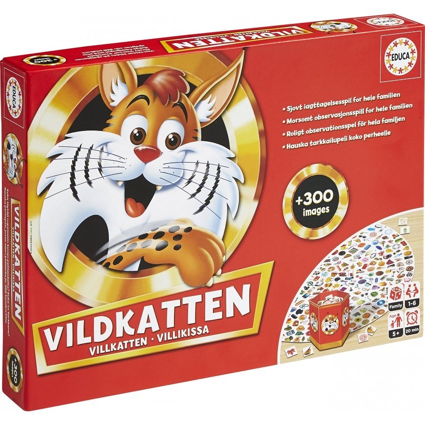 Educa Vildkatten Classic 300 board game
