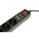 ENERGENIE Power Strip 5 sockets, 3m, black ENERGENIE Power Strip 5 sockets, 3m, black