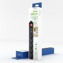 ENERGENIE Power Strip 5 sockets, 3m, black ENERGENIE Power Strip 5 sockets, 3m, black