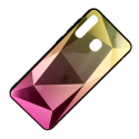 Mocco Stone Ombre Back Case Silicone Case With gradient Color For Apple iPhone 7 / 8 Yellow - Pink