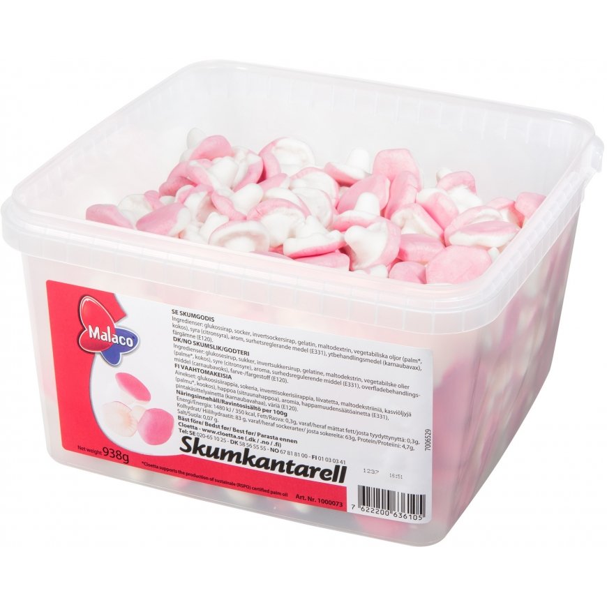 Cloetta Candy Malaco Foam Canterelle, 938
