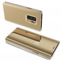 Mocco Clear View Cover Case For Samsung A305 Galaxy A30 Gold Mocco Clear View Cover Case For Samsung A305 Galaxy A30 Gold