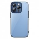 Baseus Glitter Transparent Case and Tempered Glass set for iPhone 14 Pro Max (blue) Baseus Glitter Transparent Case and Tempered Glass set for iPhone 14 Pro Max (blue)