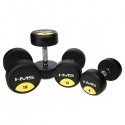 Rubberised dumbbell 16kg HMS HG PRO 16 Rubberised dumbbell 16kg HMS HG PRO 16