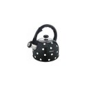 KETTLE IN BLACK COLOR WITH WHITE DOTS - 2.6L KH 1051 KETTLE IN BLACK COLOR WITH WHITE DOTS - 2.6L KH 1051