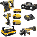 Zestaw Combo 18V DCF887+DCH273+DCG405 DCK305P3T Zestaw Combo 18V DCF887+DCH273+DCG405 DCK305P3T