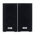 IBOX IGLSP1B speaker set (2.0 dark wood) IBOX IGLSP1B speaker set (2.0 dark wood)