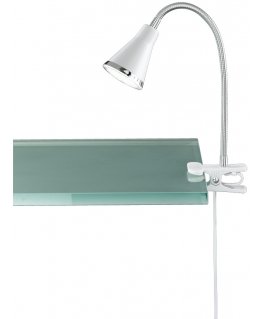 Trio Reality Arras LED -pöytävalaisin, 3,8 W, valkoinen