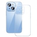 Baseus Crystal Transparent Case and Tempered Glass set for iPhone 14