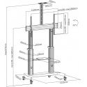 Напольная подставка Mozi TTL07 для 60 - 100-дюймовых мониторов и телевизоров